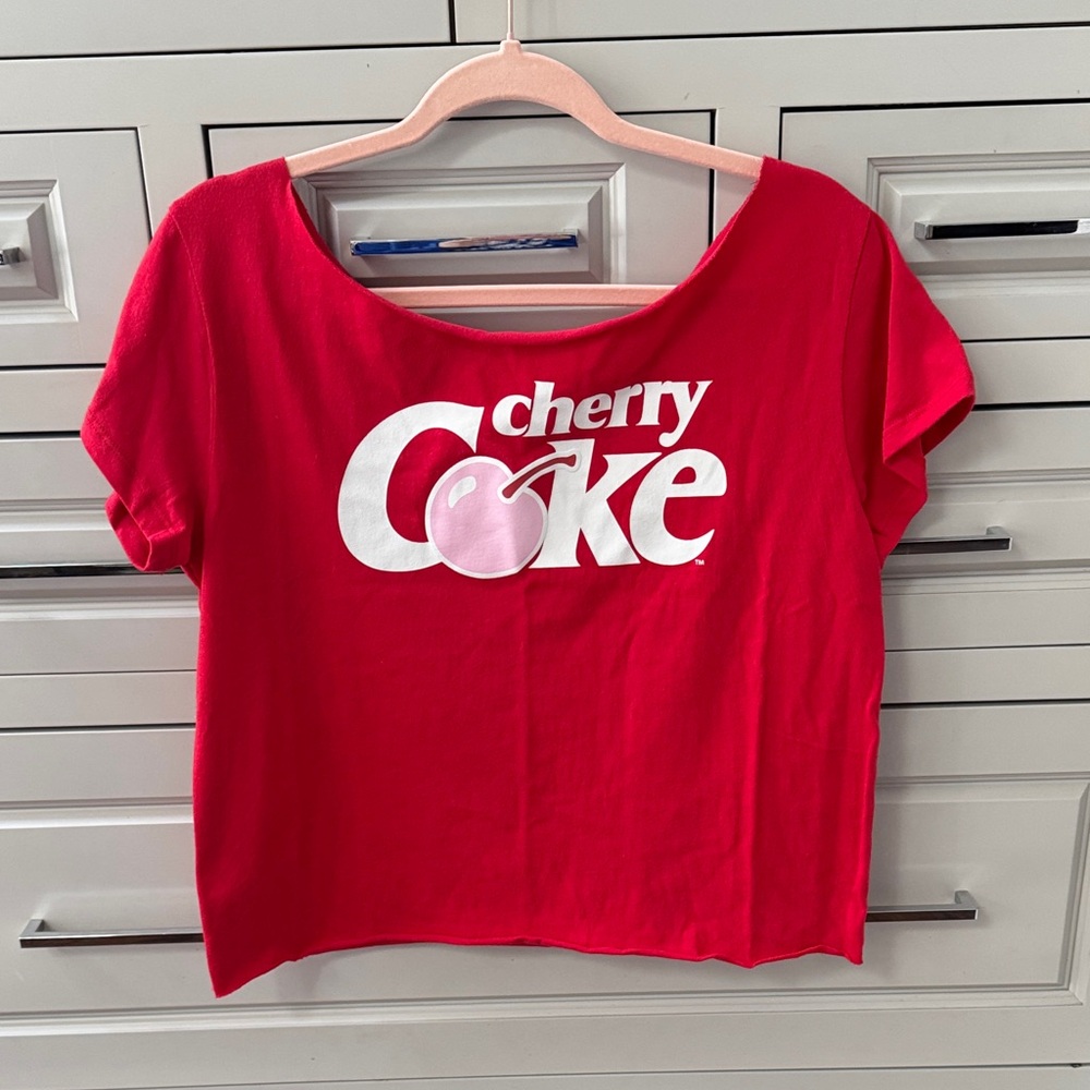 Coca Cola Cherry Red Women's Crop Top